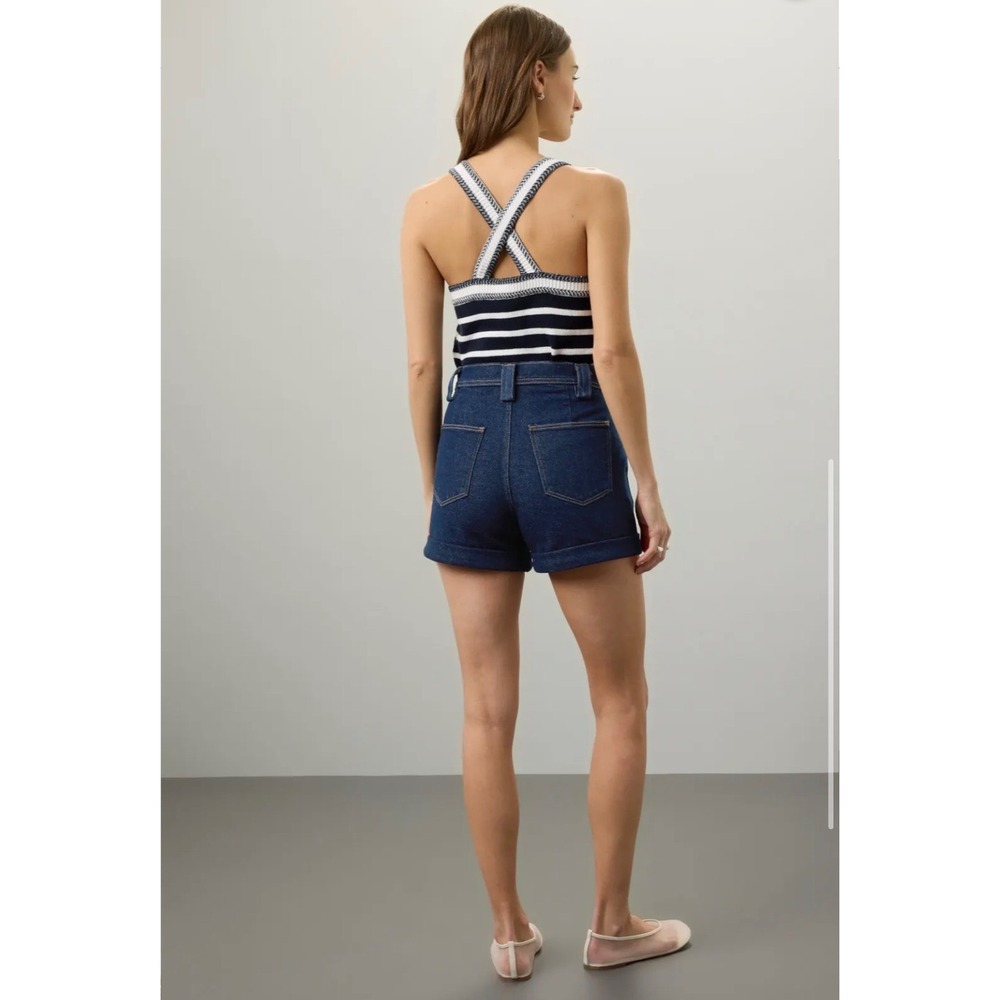 Joe's Jeans The Karter Shorts Avery Rinse High Waisted Denim Blue Size 31 - Picture 2 of 13